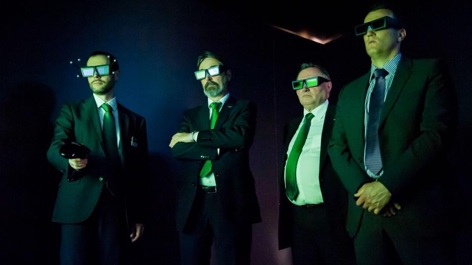 Messestand einer Galerie auf einer Kunstmesse