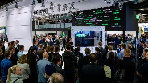 Bitzer, green world, messestand